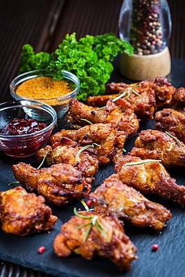 Chicken Wings, 2kg (Naked, Split)