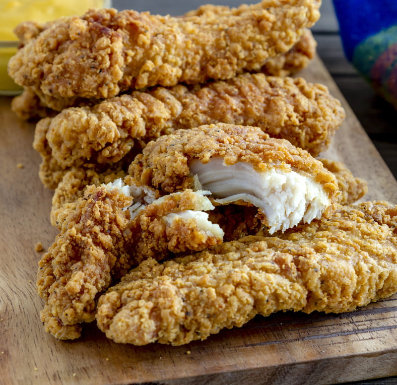 Chicken Fingers/Strips Breaded, 4kg