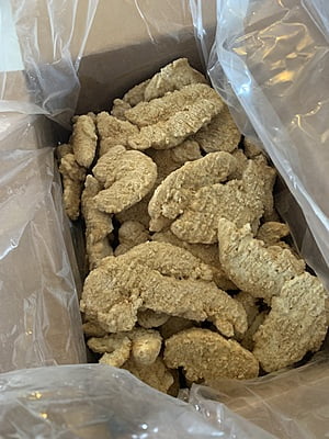 Chicken Fingers/Strips Breaded, 4kg