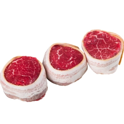 Steaks, 6 x AAA Bacon Wrapped Tenderloin
